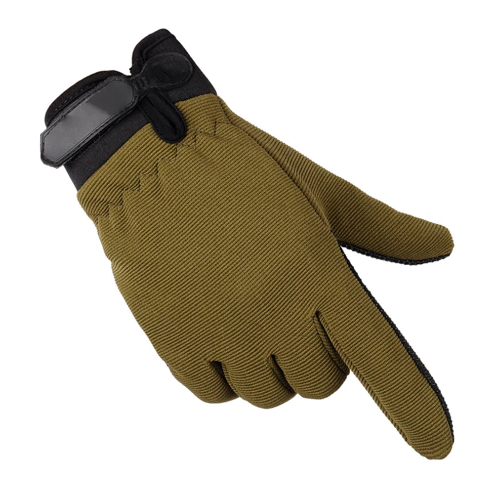 Summer Motorcycle Sport Gloves Fishing Light Breathable Camping Cycling Nonslip Fingerless Sport Women Men's Gloves