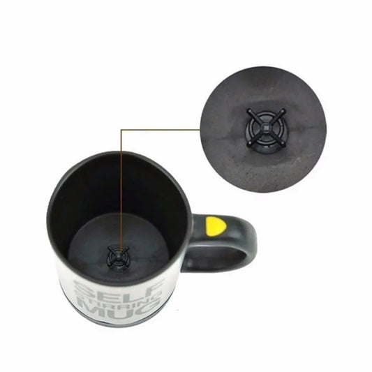 Self Stirring Mug Mixer Mini Electric Blender Portable Coffee Tea Cup Stainless Steel Automatic Lazy Mixing Auto Stirring Mug