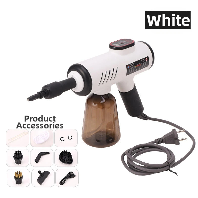Hand-Held Steam Cleaner, High-Temperature Sterilization And Decontamination, Multifunctional Household Portable Large Water Tank