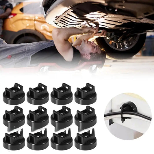 Magnetic Zip Tie Cable Organizer - Quick Fix Nylon Strap Clamp with Self-locking Buckle. Reusable Cable Management Tool.