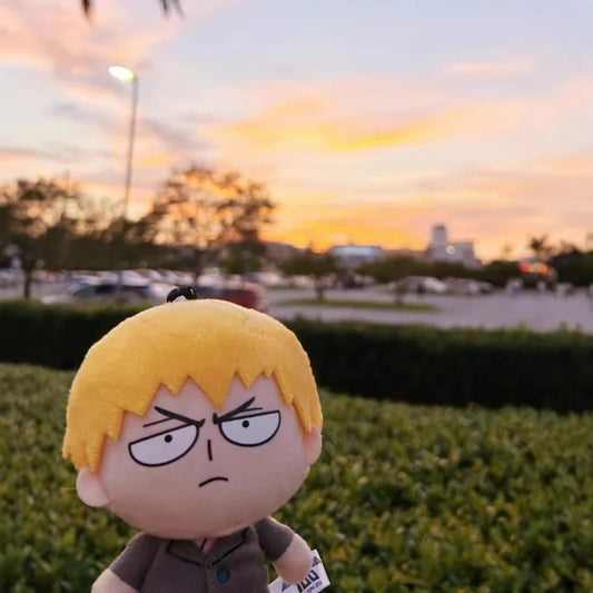 Mob Psycho 100 Cute Ryoga Shirota Plush Doll Cartoon Creative Bed Ornaments Shigeo Kageyama Holiday Gift Anime Periphery