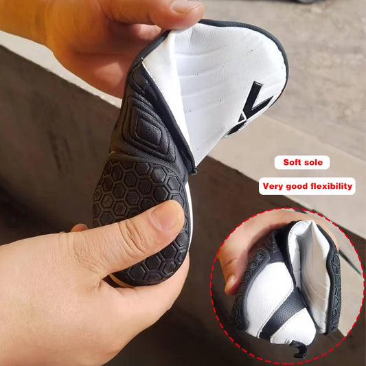 White Breathable Taekwondo Shoes Boxing Kung fu TaiChi Sport Lightweight Breathable Sport Shoes