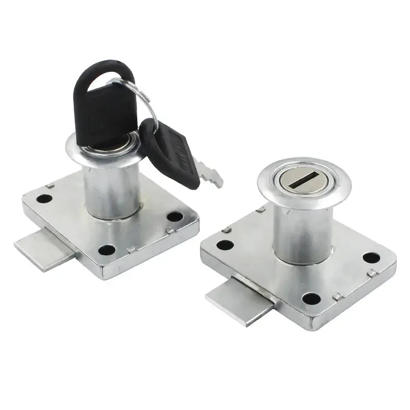 Drawer lock with key, used for bedside tables, wardrobes, office and household furniture locks