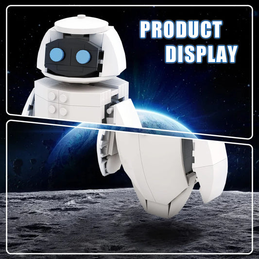 152PCS MOC Building Blocks Robot Model - Walle Eva Eve Desktop Decor Assembly Toys for Kids Gift