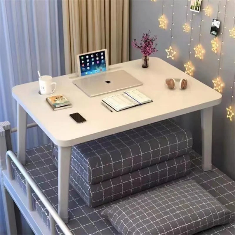 Computer Desk Folding Small Table College Students Study Dormitory Bedroom Lazy High Bed Sillon De Escritorio Office Furniture