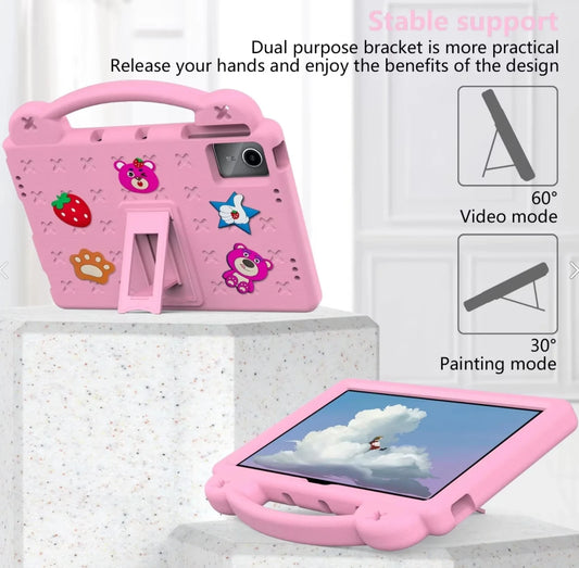 Kids Cartoon Tablet Case For TCL 8 gen2 2024 Tab 10 GEN 2 10.36'' NxtPaper 11 10.95'' Tab 8 LE 8'' with Shockproof Stand Cover