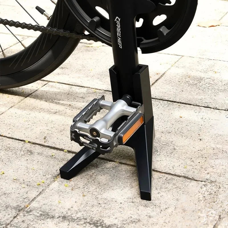 Mountain Bike Kickstand Portable MTB Road Bike Pedal Frame Support Stand Kick Stand Support Holder Mountain Bike Side Stand