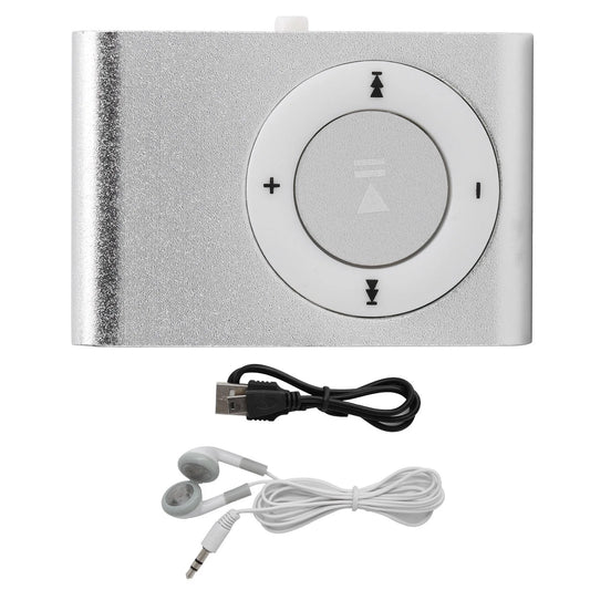Portable MP3 Digital Music Media Player MiniMP3 BackClip Player with Earphone and USB Cable Sports MP3 Player Mini Music Player