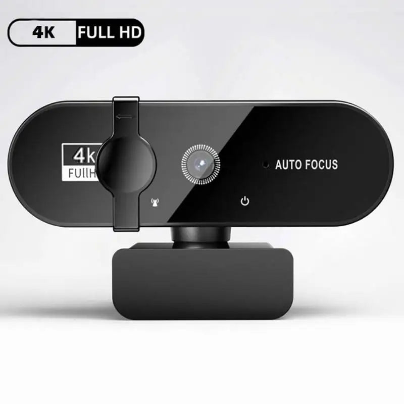 4K Auto Focus 1080p Computer Webcam High Definition Network Usb Live Broadcast Professional 2k Full HD Webcamra with Microphone