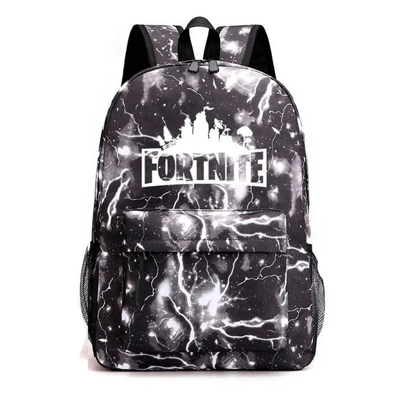 Game Fortnite Backpack for Boys Girls Light Weight Bag Anime Schoolbag Student Kawaii Backpack Back To School Supplies Gift