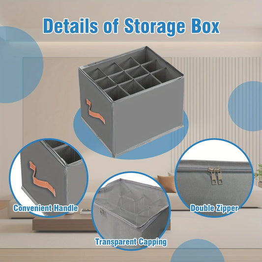 1pcs Shoe Organizer for Closet Foldable Oxford Fabric Shoe Storage Box for Sneakers Sandals for Clothes Shoe Storage Organizer