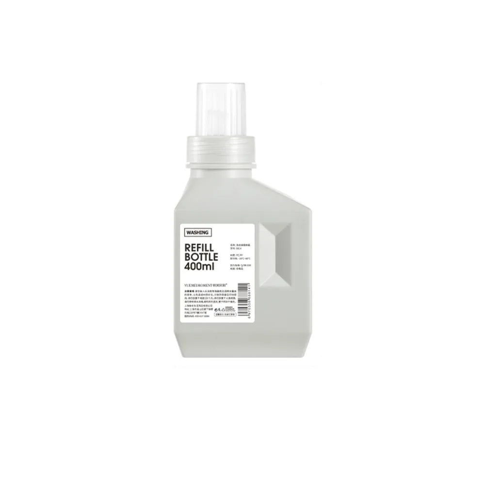 Bathroom Large Capacity Laundry Detergent Bottle Filled With Household Refillable Cleaning Agent Laundry Detergent Bottle