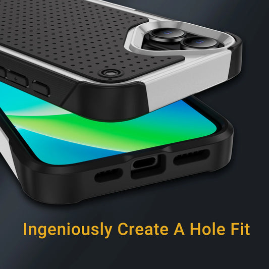 Rugged Cover Case for Iphone 17 Pro Max Air 16 15 Plus 13 14 Pro Max Iphone16 Iphone17 Iphone15 Shockproof Hard Back Cover