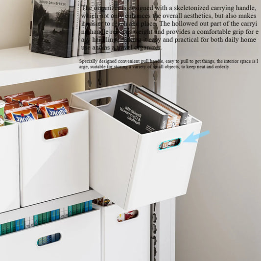 Multifunctional Foldable Organizer,Right Angle Foldable Storage Box,Kitchen Storage Cabinets,Stackable Bookcase OrganizerforToys