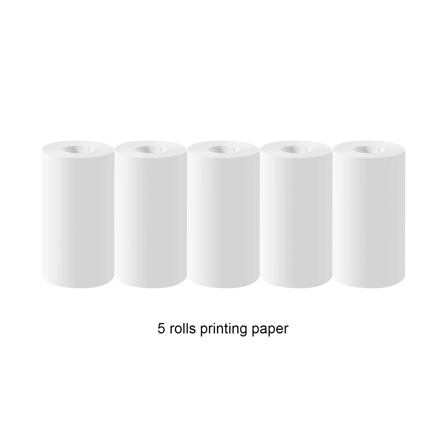 Thermal Mini Printer, Portable Inkless Sticker Maker, Free Cut Pocket Printer, Photo Label Memo Printing Tag Bluetooth Printer