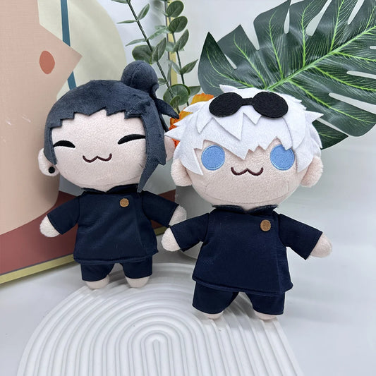 JJK Anime Plush dolls Satoru Gojo plushies Geto Suguru Dolls cute Cotton Cosplay Toy room Soft Pillow decoration birthday Gift
