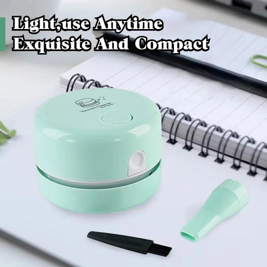 Silent Mini Portable Desktop Vacuum Cleaner – Ideal for Office & Study Desk Cleaning, Exquisite Gift for Home & Office