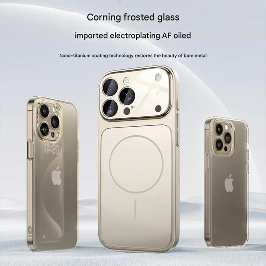 A phone Case That Makes Your Phone Look Like The 17 Series, Suitable For iPhone 13 14 15 16 17 Pro Max 17Ari Magnetic Phone Case