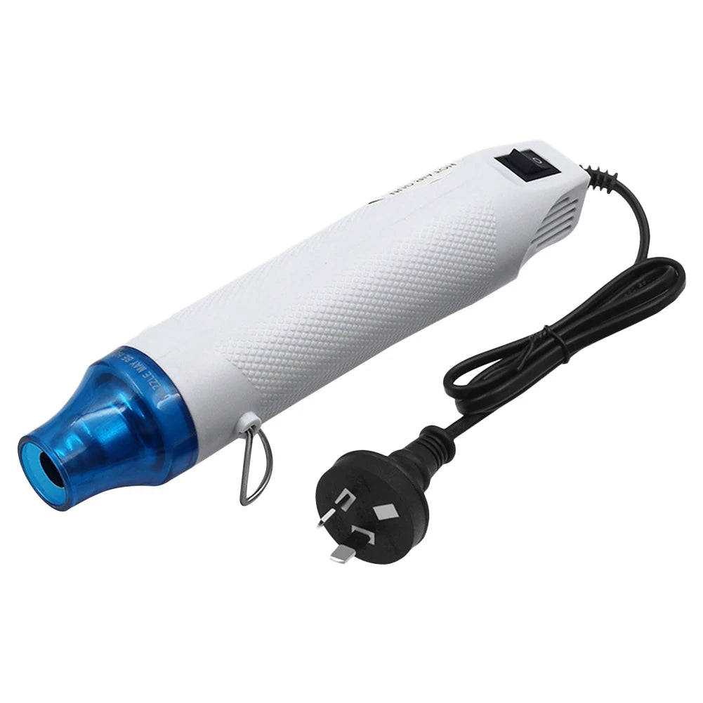 Electric Heat Gun Fast Heat 300W Hot Air Gun 1m Long Cable 220V Power Hot Dryer AU Plug for DIY Craft Embossing Shrink Wrapping