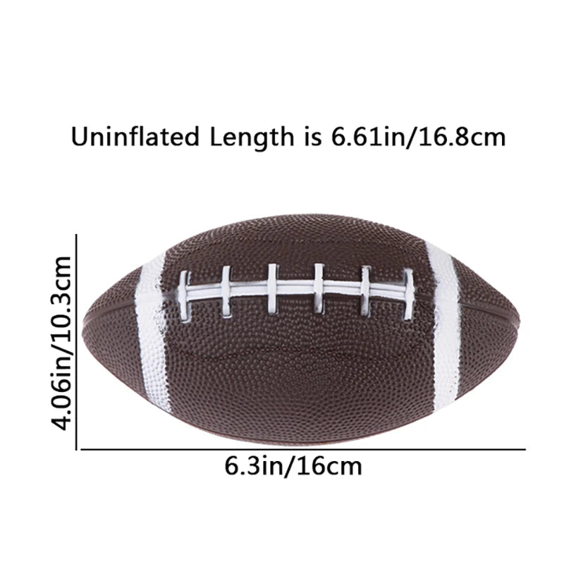 American Football Soccer Rugby Association Footy Ball Standard Size 6 Sports Football For Children Teenager Training Ball
