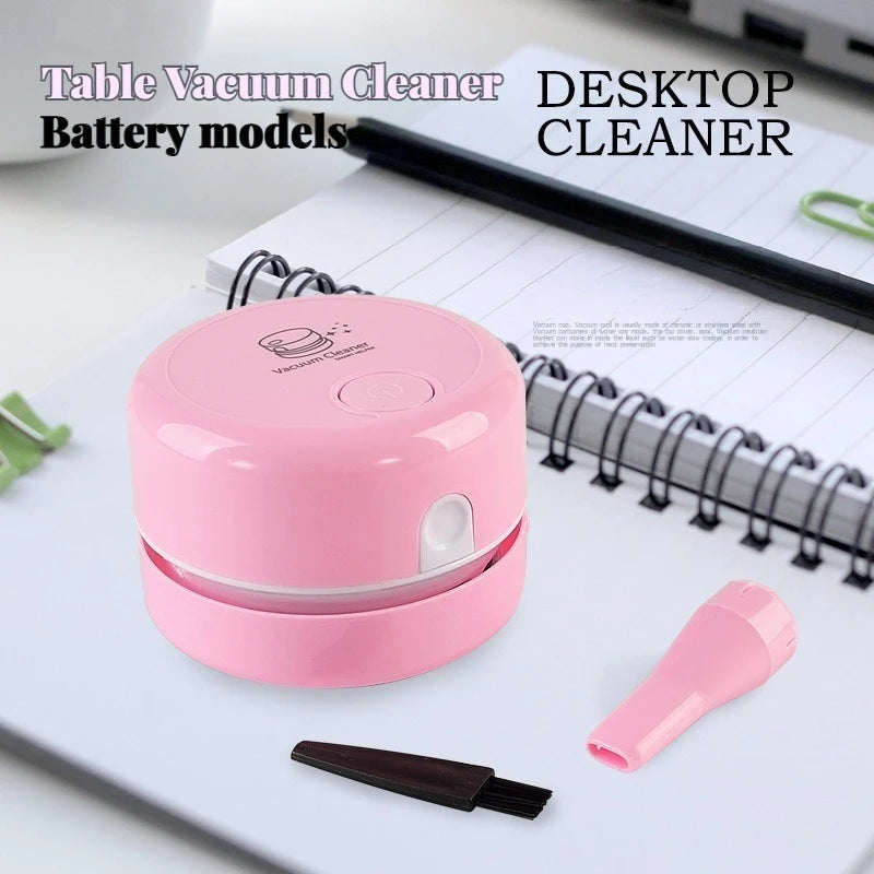 Silent Mini Portable Desktop Vacuum Cleaner – Ideal for Office & Study Desk Cleaning, Exquisite Gift for Home & Office