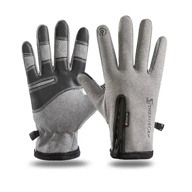 Heated Gloves USB Rechargeable Battery Powered Electric Heated Hand Warmer Support Fingertip Touchscreens for Hunting Fishing