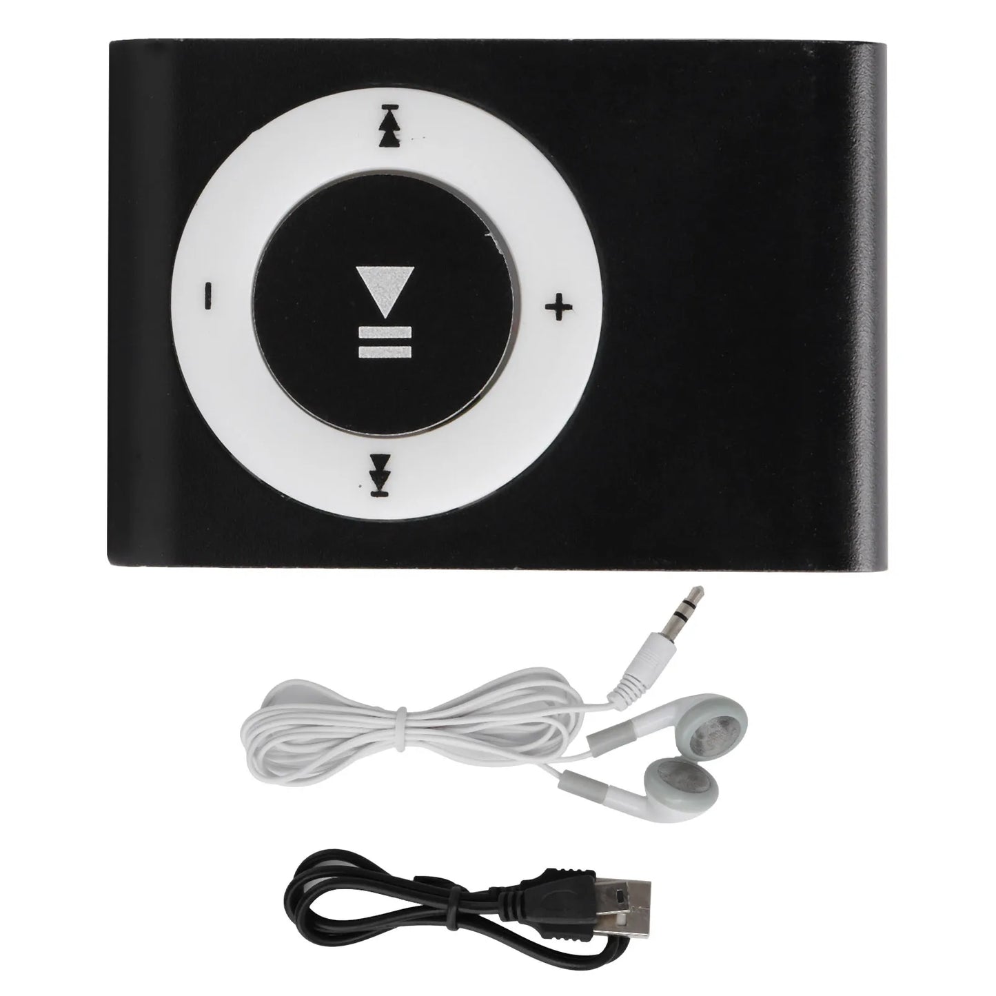 Portable MP3 Digital Music Media Player MiniMP3 BackClip Player with Earphone and USB Cable Sports MP3 Player Mini Music Player