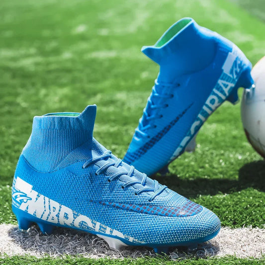 Professional Football Shoes Men TF/FG Society Cleats Soccer Shoes Original Indoor Football Field Boots Training Kid Sneaker Fast