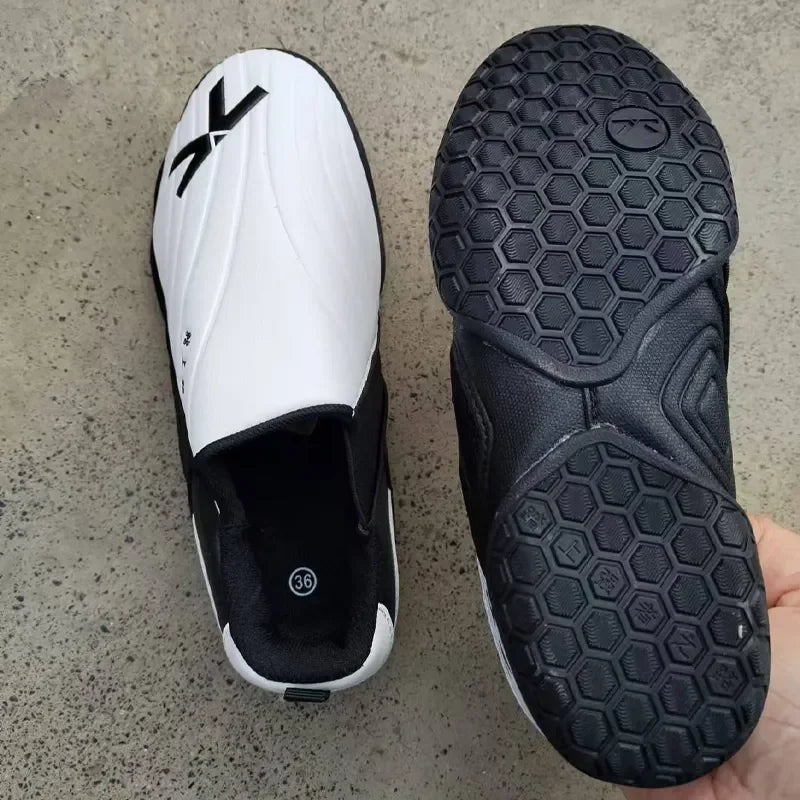White Breathable Taekwondo Shoes Boxing Kung fu TaiChi Sport Lightweight Breathable Sport Shoes