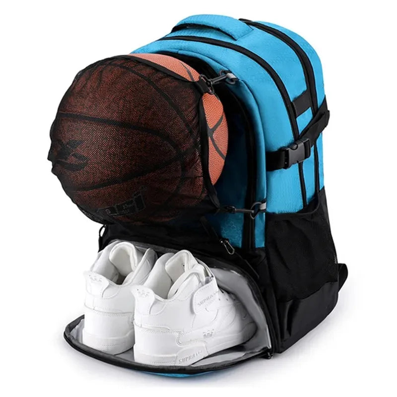 Basketball Backpack Large Sports Equipment Bag with Ball Holder & Shoe Compartment Sport Bags for Soccer, Volleyball,Gym, School