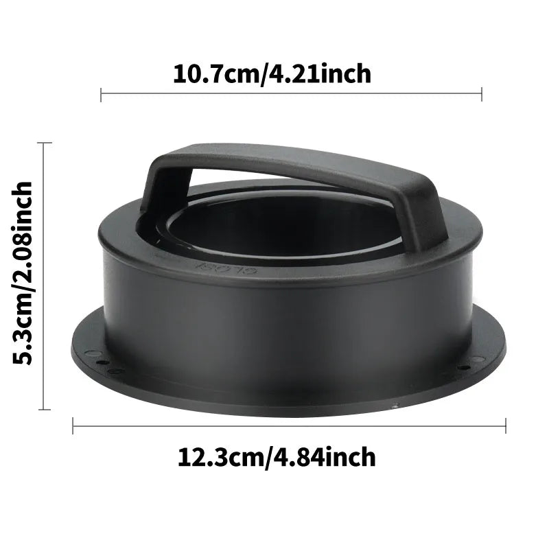 Round Hamburger Burger Press Beef Grill Food-Grade Hamburger Helper Meat Press Cutlets Patty Maker Mold Kitchen Gadgets