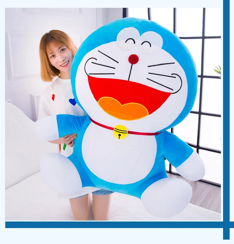 Anime Doraemon Kawaii Stuffed Plush Toy Soft Animal Plush Doll Anime Figures Doraemon Dolls Birthday Gifts For Girlfriend Kids
