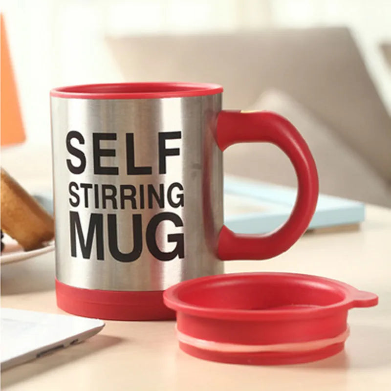 Self Stirring Mug Mixer Mini Electric Blender Portable Coffee Tea Cup  Stainless Steel Automatic Lazy Mixing Auto Stirring Mug