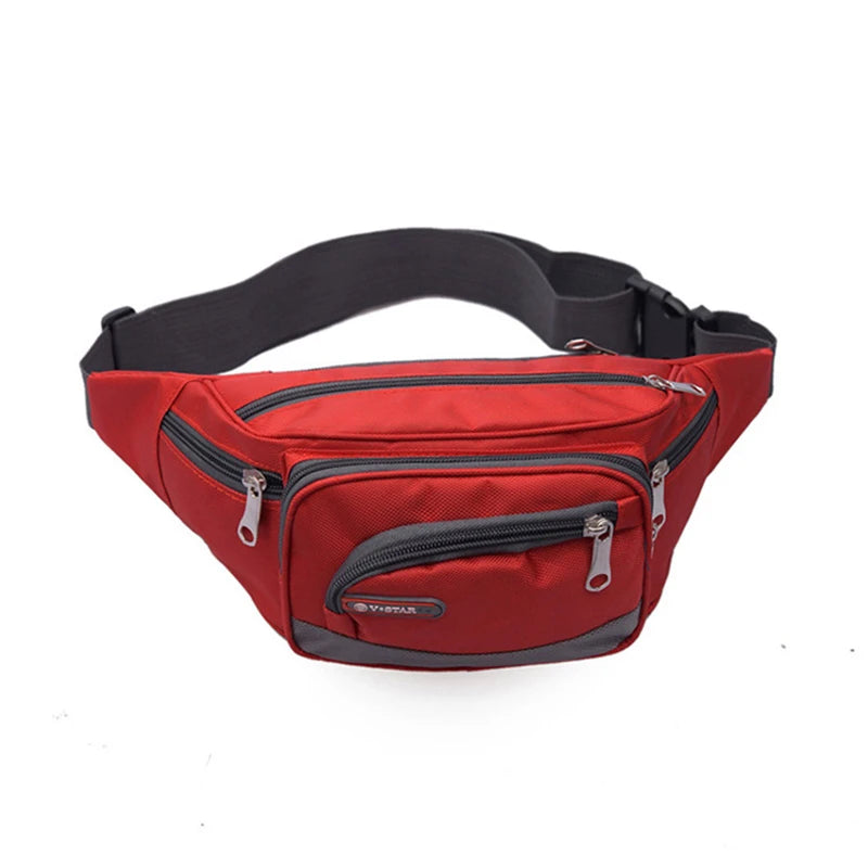 Men Women Pouch Running Waist Packs Running Bag Belt Phone Container Jogging Hiking Belt Gym Fitness Bags Running Accessories