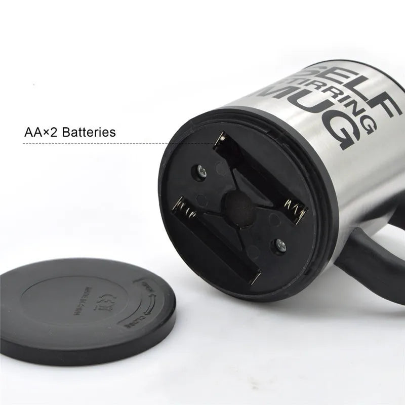 Self Stirring Mug Mixer Mini Electric Blender Portable Coffee Tea Cup  Stainless Steel Automatic Lazy Mixing Auto Stirring Mug