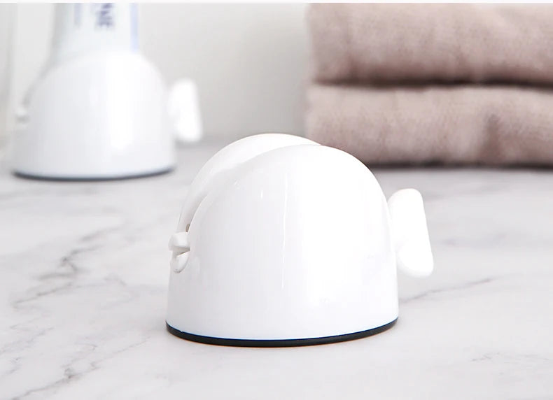 WIKHOSTAR Bathroom Accessories Set Rolling Toothpaste Squeezer Tube Toothpaste Dispenser Cleanser Squeezer Toothpaste Holder