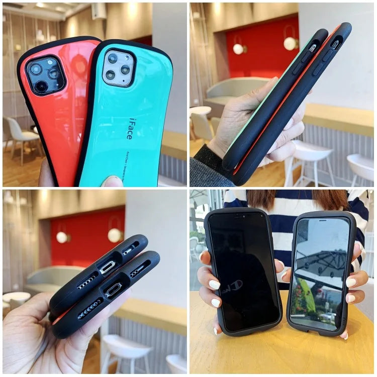 Case For iPhone 17 Pro Max 16 Plus 17 Air iFace Classic Smooth Glossy Armor Shockproof Luxury Back Plastic Silicon Cover Coque