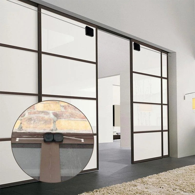 Door Closer Automatic Door Closer Punch-Free Automatic Drawstring Door Closer Bracket Door Automatic Closer