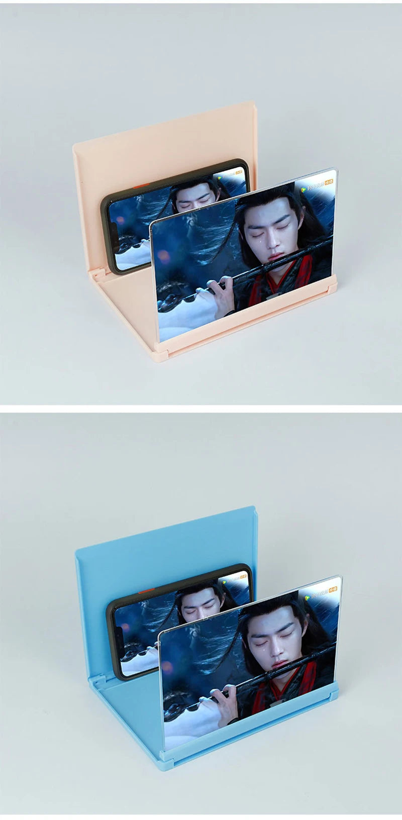 Mobile Phone Screen Magnifier 3D Video HD Magnifying Glass High-end Acrylic Lens Mobile Phone Magnifier