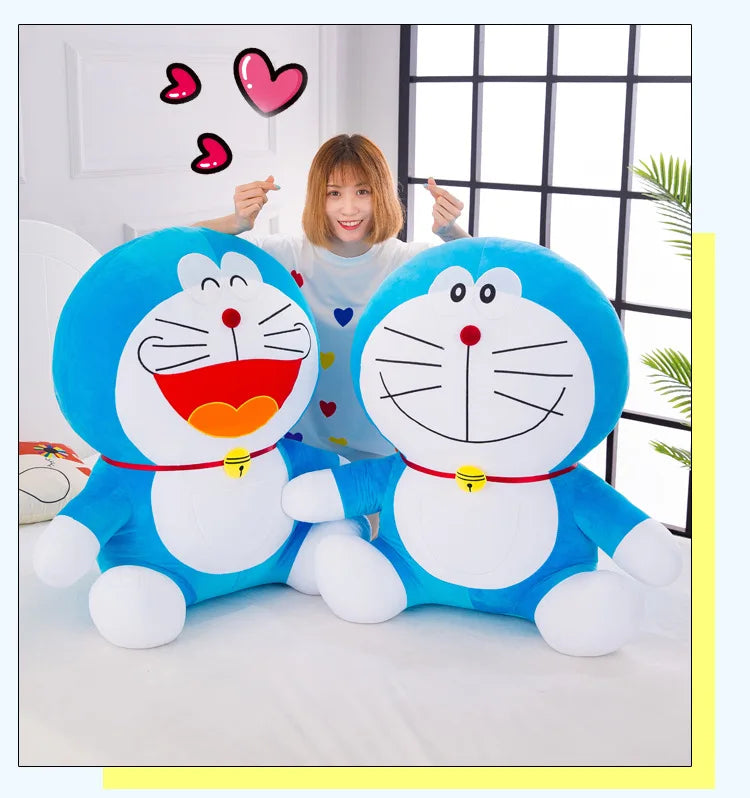 Anime Doraemon Kawaii Stuffed Plush Toy Soft Animal Plush Doll Anime Figures Doraemon Dolls Birthday Gifts For Girlfriend Kids