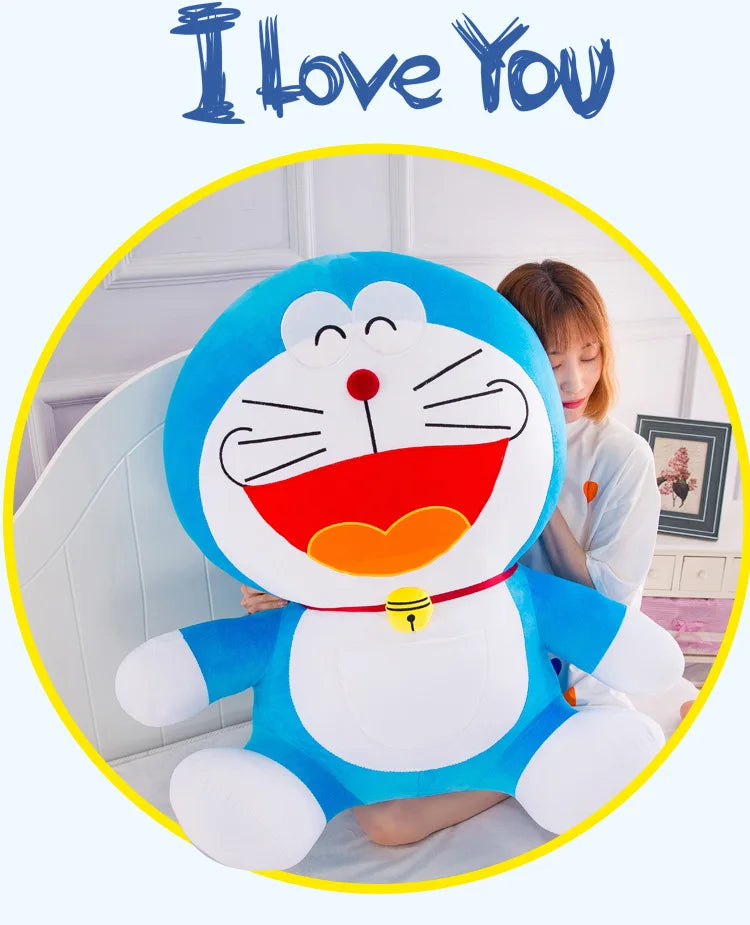 Anime Doraemon Kawaii Stuffed Plush Toy Soft Animal Plush Doll Anime Figures Doraemon Dolls Birthday Gifts For Girlfriend Kids