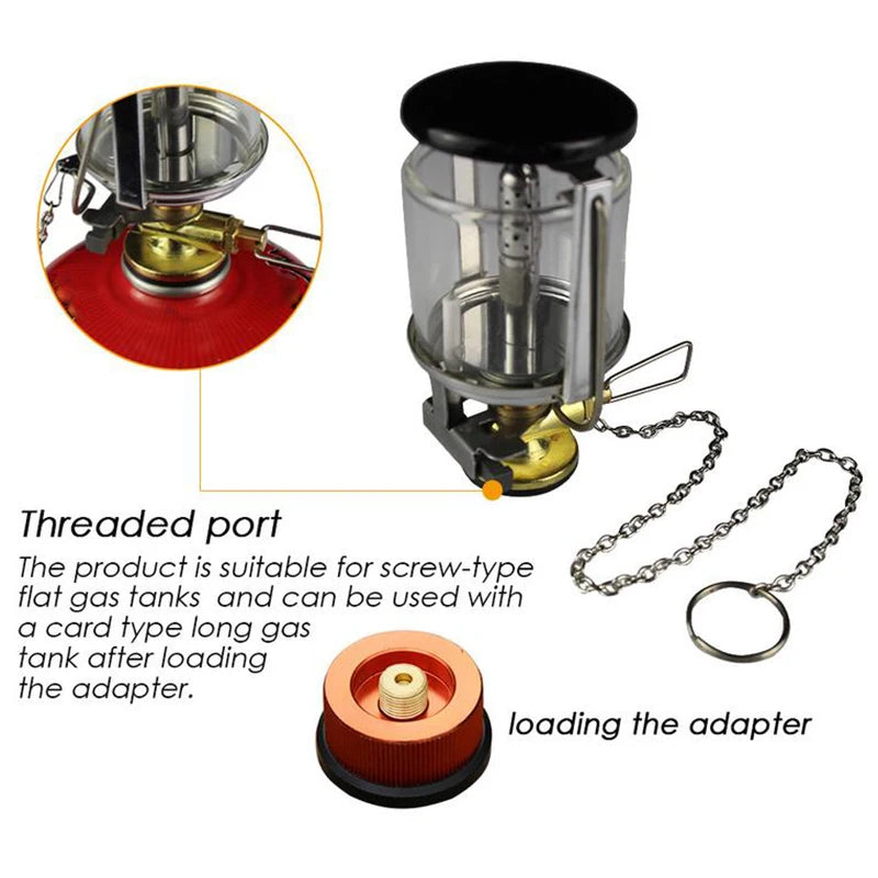 Outdoor Camping Portable Gas Heater Tent Mini Camping Lantern Gas Light Tent Lamp Torch Camping Small Gas Camping Heater