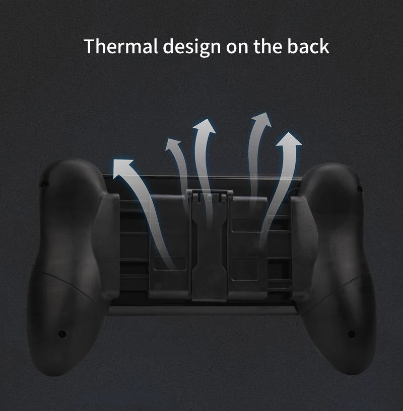 Portable Gamepad For PUBG Mobile Gaming Controller Extended Handle Holder Game Grip For iPhone Android Smartphones 4.5-6' Inch