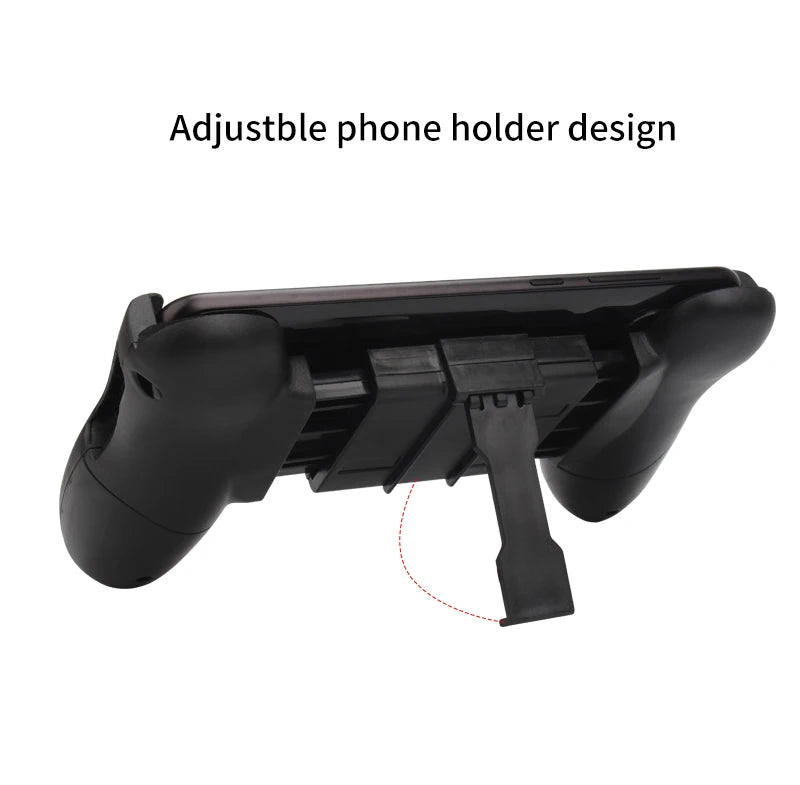 Portable Gamepad For PUBG Mobile Gaming Controller Extended Handle Holder Game Grip For iPhone Android Smartphones 4.5-6' Inch