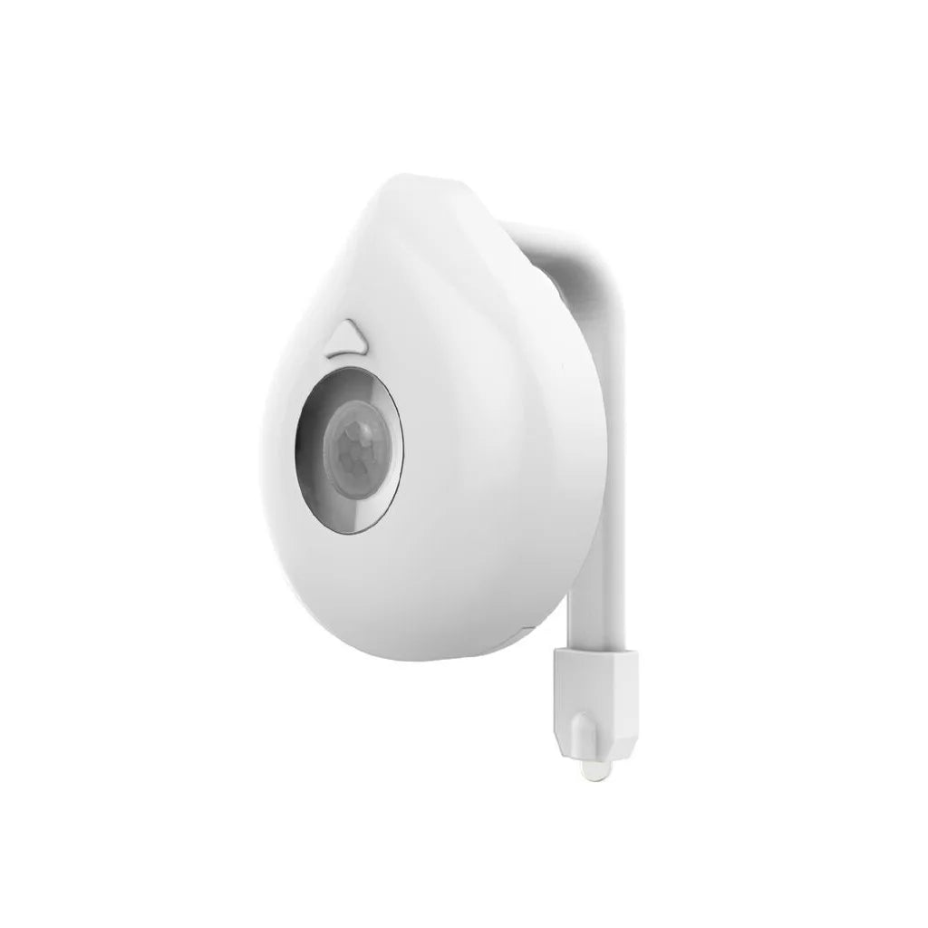8 Colors Changing Toilet Bowl Night Light  Motion Sensor LED Waterproof Bathroom Light Battery Operated For Washroom Home Bath