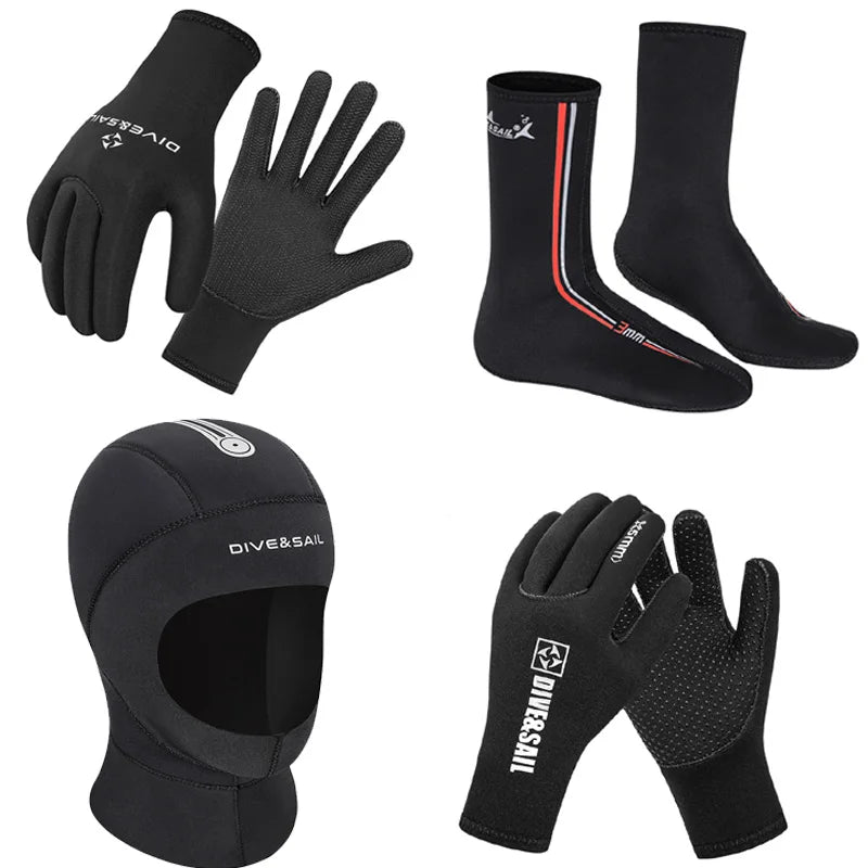 Diving Gloves Small Wetsuit 3mm 5mm Neoprene Scuba Water Gloves Women Youth Men Swimming Surfing for Cold Water Sports Scuba