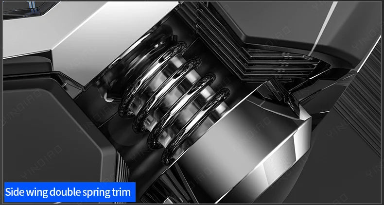 Ergonomic Wired Gaming Mouse RGB Mute Mouse LED Backlit 3200dpi 6 Button USB Mechanical Mause for PC Laptop Computer Gamer