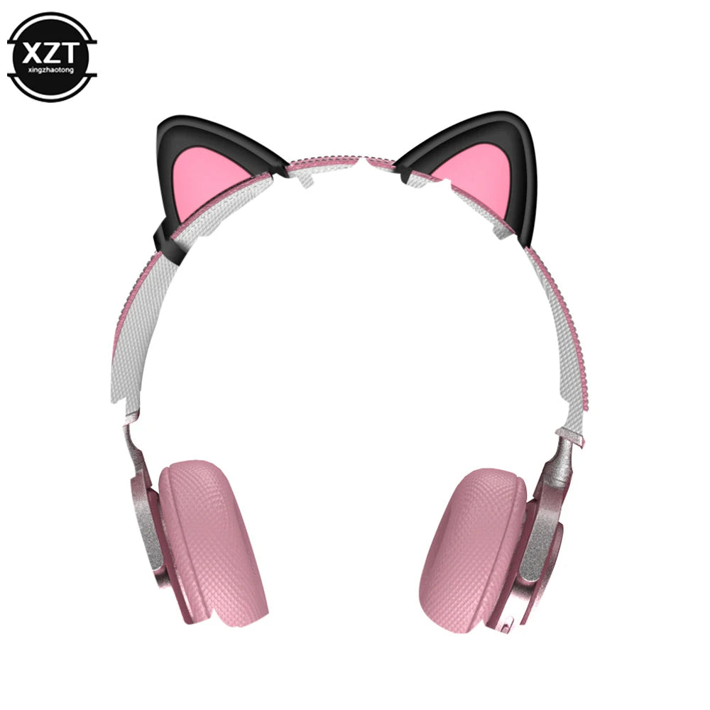 Cute Headphones Accessories Cat Ear Suitable for Headphone Gaming Headsets Attachment Stereo Headset Decoration