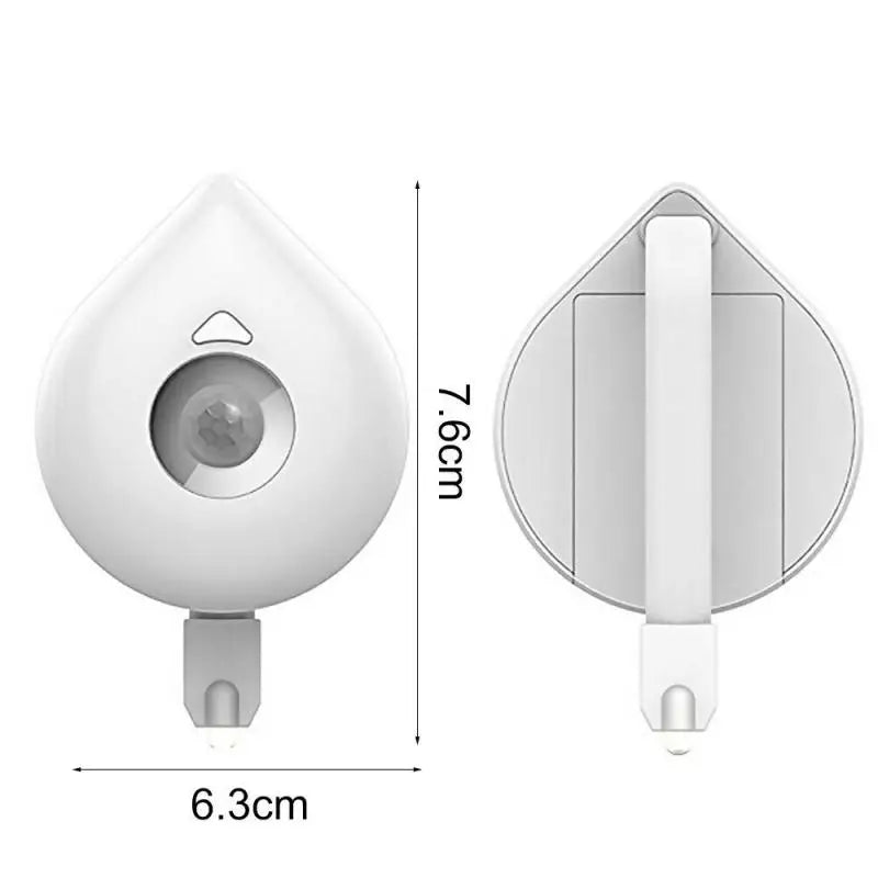 8 Colors Changing Toilet Bowl Night Light  Motion Sensor LED Waterproof Bathroom Light Battery Operated For Washroom Home Bath