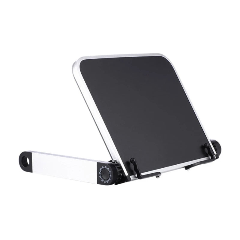 Foldable Reading Book Holder Bookcase Stand 360 Degree Adjustable Support Desk
